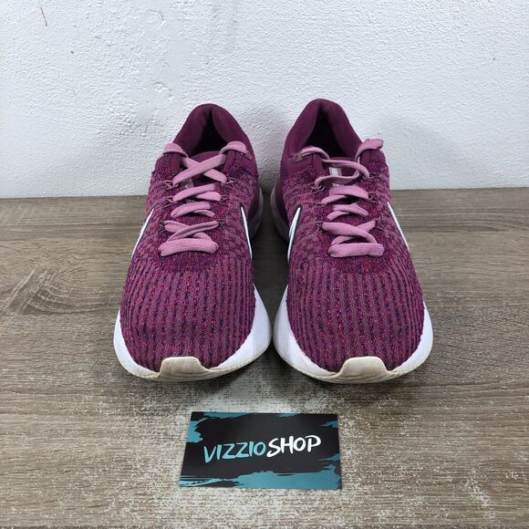 Nike React Infinity Run Flyknit 3 Light Bordeaux Running Shoe Women 8 DD3024-500 - Picture 2 of 8